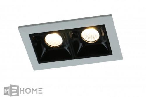 Фото Светильник встраиваемый потолочный светодиодный Arte Lamp A3153PL-2BK