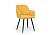 Стул на металлокаркасе Notta Инфини горчичный / черный