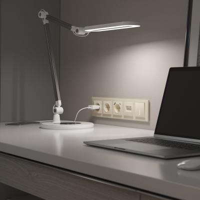 Фото Рамка из стекла на 5 постов Werkel Favorit W0051141 молочный