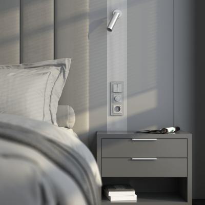 Фото Рамка из стекла на 3 поста Werkel Senso W0033106 серебряный soft-touch