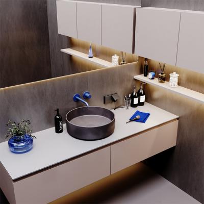 Фото Розетка встраиваемая с крышкой VOLTUM S70, титан, VLS040306