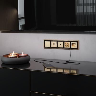 Фото Заглушка Werkel W1159210 шампань рифленый