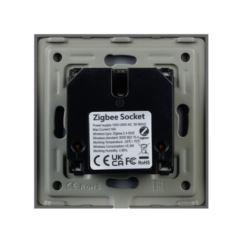 Фото Умная Wi-Fi розетка Arlight SCT-OMALI-EUZB1-PL-GR серая