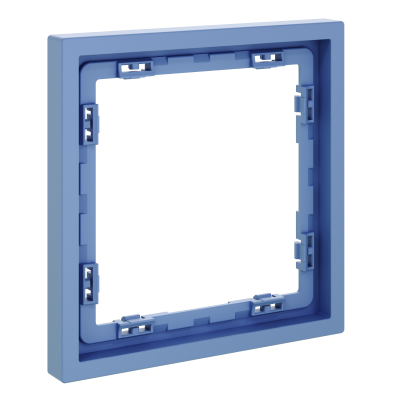 Фото Рамка пластиковая на 1 пост Voltum S70 VLS100115, деним