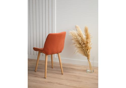 Фото Стул деревянный Notta Челси терракотовый / светлое дерево
