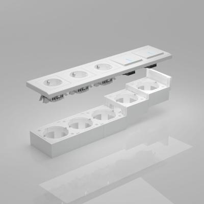 Фото Коробка для накладного монтажа Werkel W8000001 белый