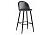 Барный стул Woodville Dodo 1 dark grey with edging / black