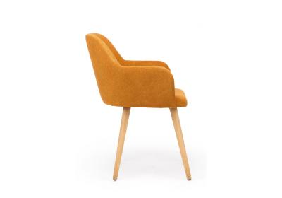 Фото Стул деревянный Notta Инфини терракота / светлое дерево