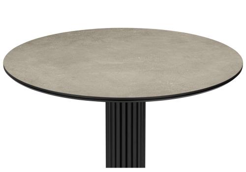 Фото Керамический стол Notta Кэмерон 110 avenue grey sahara / черный