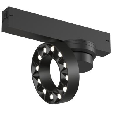 Фото Трековый светильник Denkirs Smart Grill DK8030-BK