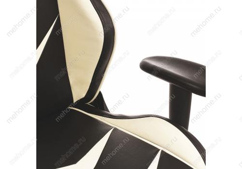 Фото Компьютерное кресло Woodville Racer черное / бежевое