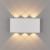 Фото Elektrostandard 1551 Techno LED светильник уличный настенный Twinky Trio белый