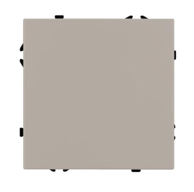 Фото Выключатель одноклавишный перекрёстный Arlight Nobe 059428 кашемир