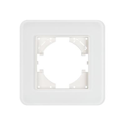 Фото Рамка стеклянная на 1 пост Arlight Omali белая, 049648