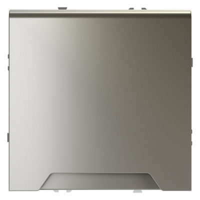 Фото Розетка встраиваемая с крышкой VOLTUM S70 VLS040304, шелк