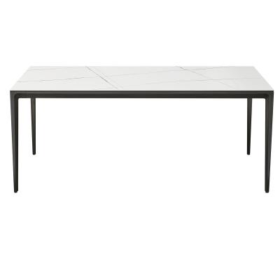 Фото Стол обеденный ESF DT-2010 белая керамика MR35 (180)