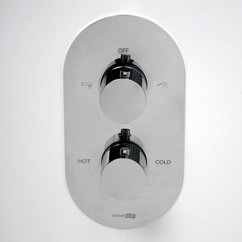 Фото WasserKraft Berkel 4844 Thermo термостатический смеситель для ванны и душа
