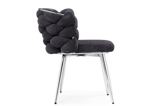 Фото Стул Woodville Rendi gray-blue / chrome