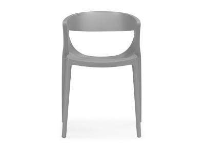 Фото Пластиковый стул Woodville Градно серый