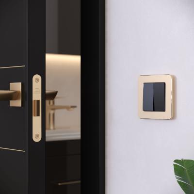 Фото Рамка из металла на 1 пост Werkel Platinum W0012611 шампань