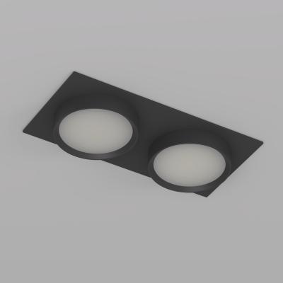 Фото Встраиваемый точечный светильник Denkirs Flat DK2092-BK