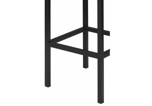 Фото Барный стул Woodville Лофт темно-серый / черный матовый