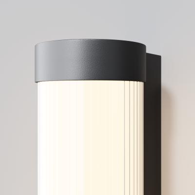 Фото Настенный светильник уличный Maytoni Rounge O482WL-L16B3K