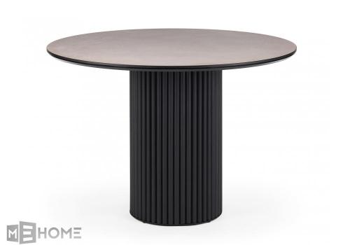 Фото Керамический стол Notta Барел 110 avenue grey sahara / черный