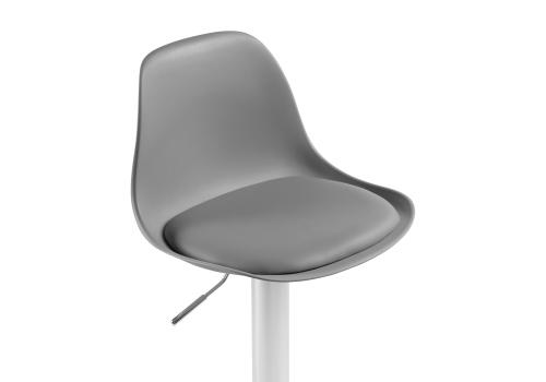 Фото Барный стул Woodville Soft gray / chrome