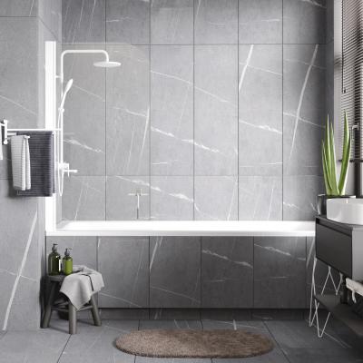 Фото WasserKraft Leine 35P01-80WHITE стеклянная шторка на ванну