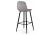 Фото Барный стул Woodville Capri light gray / black
