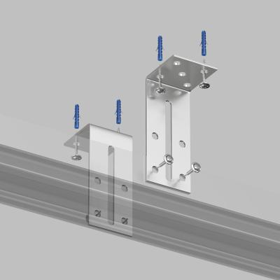 Фото Уголок регулируемый для закладных профилей Denkirs Smart Slott TR3045-AL