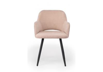 Фото Стул на металлокаркасе Notta Эолин латте / черный