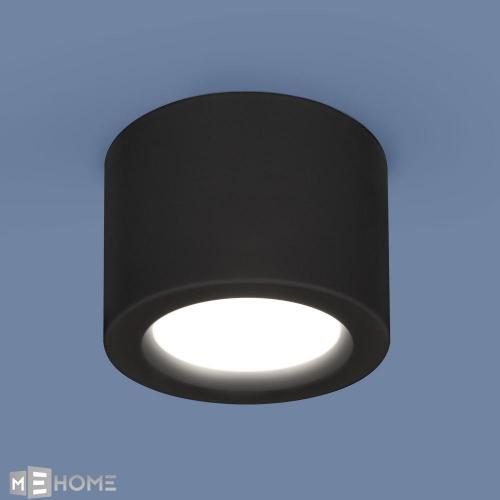 Фото Elektrostandard DLR026 светильник светодиодный потолочный черный матовый