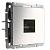 Розетка Ethernet RJ-45 глянцевый Werkel W1181002 никель
