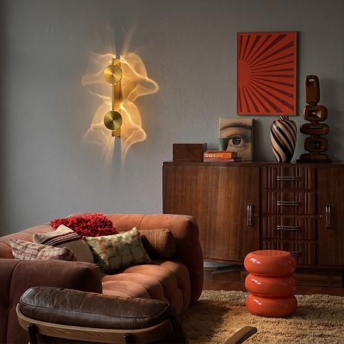 Фото Настенный светильник Loft IT Flame 10452/2W Gold