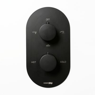 Фото WasserKraft Elbe 7444 Thermo встраиваемый термостатический смеситель для ванны и душа