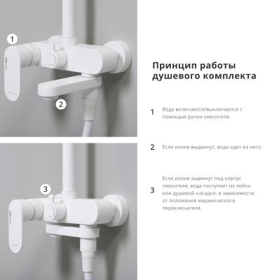 Фото WasserKraft A18501 душевая система