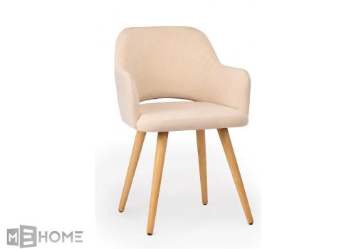 Фото Стул деревянный Notta Эолин бежевый / светлое дерево