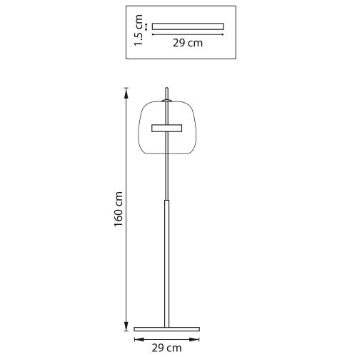 Фото Lightstar Cupola 804718 торшер