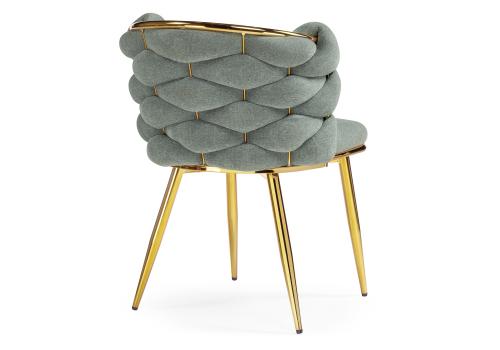 Фото Стул Woodville Rendi light gray / gold