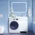 Фото Тумба с умывальником для стиральной машины правая IDDIS Optima Home 110 OPH11RDi95K