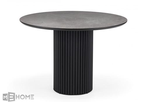 Фото Керамический стол Notta Барел 110 dolmen cris sahara / черный