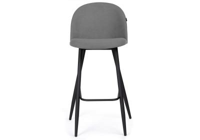 Фото Барный стул Woodville Сондре темно-серый / черный