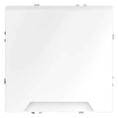 Фото Розетка встраиваемая с крышкой VOLTUM S70 VLS040302, белый матовый