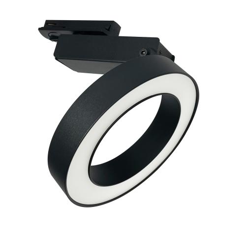 Фото Трековый светильник однофазный Maytoni Rim TR044-1-12W4K-B