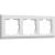 Рамка из поликарбоната на 3 поста Werkel Stark W0031801 белый