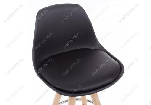 Фото Барный стул Woodville Flor черный