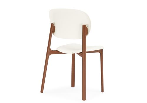 Фото Пластиковый стул Woodville Mokka brown / milky