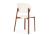 Пластиковый стул Woodville Mokka brown / milky фото Фото Пластиковый стул Woodville Mokka brown / milky